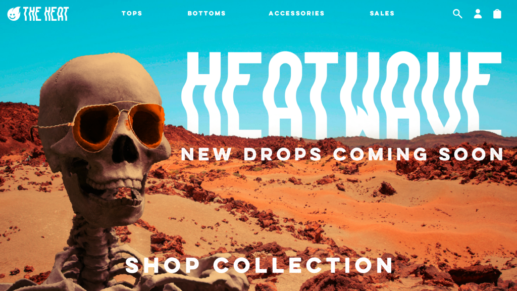 website front